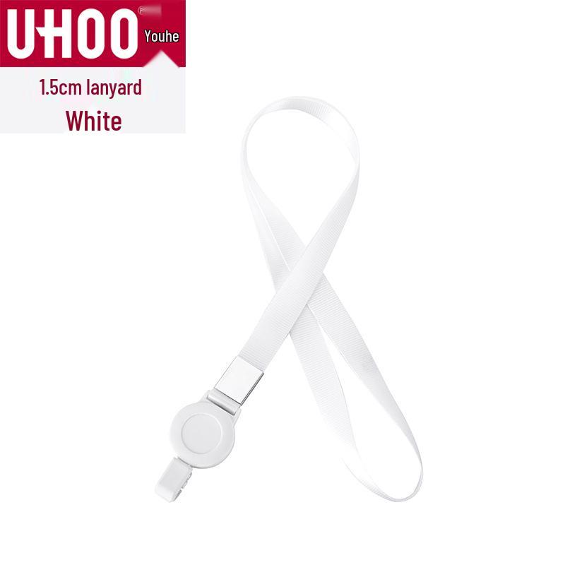Youhe Retractable Badge Holder Lanyard with Safety Buckle and Customizable ID Card Holder
