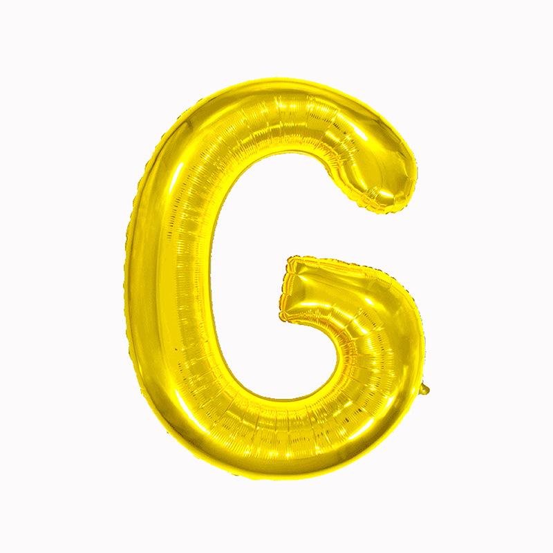 Aluminum Foil Balloon, English Letters, Birthday Party Wedding Decoration, 16" 32" 40"