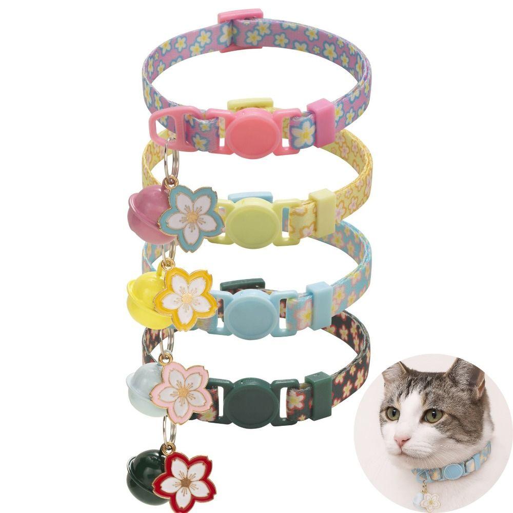 Cartoon Katzenhalsbänder Verstellbare Kätzchenhalskette Niedliches Kleines Hundehalsband Katzenzubehör