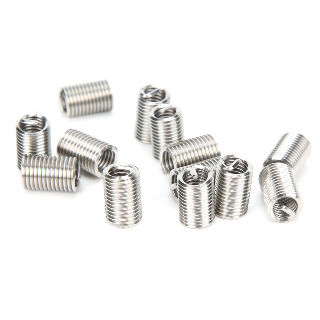 50Pcs Thread Inserts Wire Protection Sleeve Repair Tool Fastener US Standard 516in?18x3D