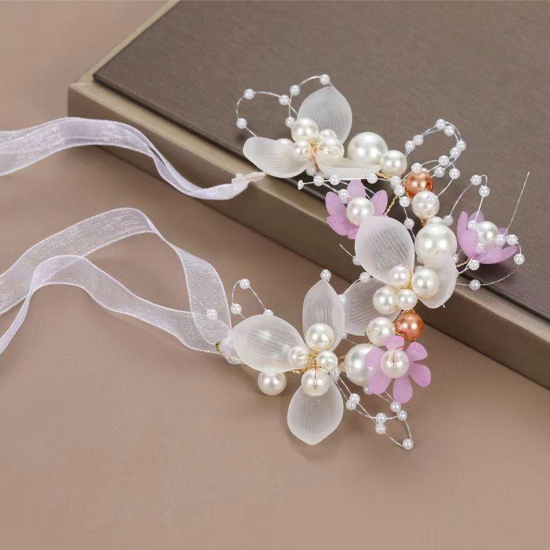 Children'S Headdress Mori Wreath Super Fairy Crown Headband Princess Flower Girl Head Flower Birthday Girl Show Catwalk Accessories