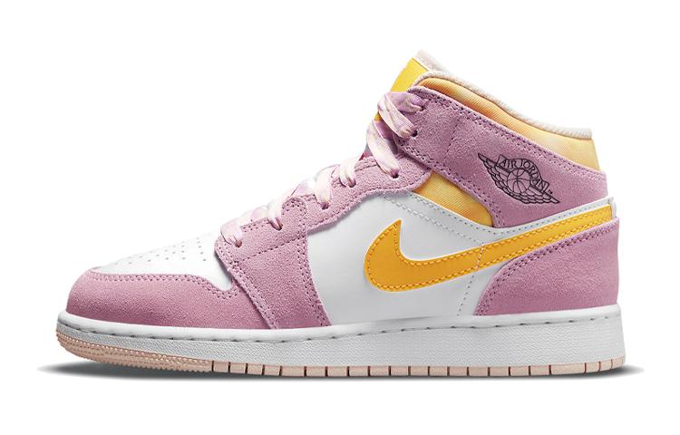 Jordan 1 Mid SE Arctic Pink GS DC9517-600 36