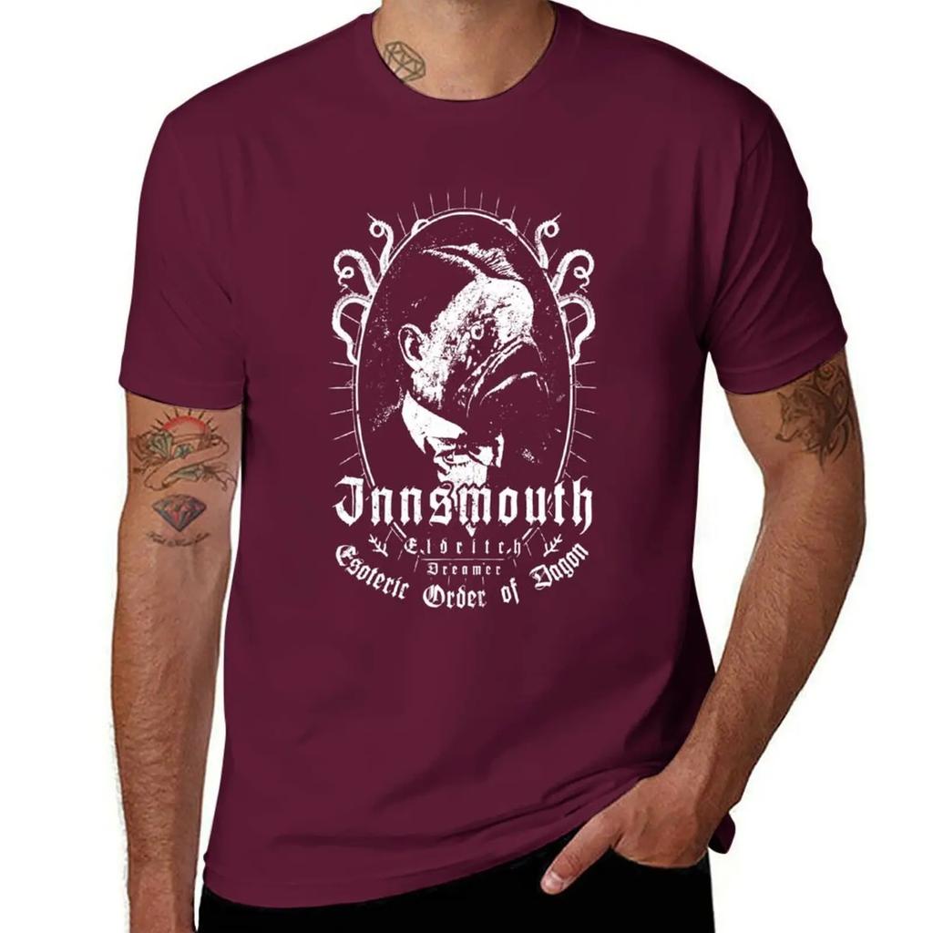 Innsmouth Esoteric Order Of Dagon Eldritch Dreamer Lovecraftian Mythos Wear TShirt Graphics Funny T Shirts For Unisex