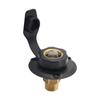 Lead Free Brass RVs Water Inlet Kit With Leak Proof Silicone Seal And ABS Housing For Campers Installations
