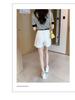 Petite Women's High-Waisted A-Line Wide-Leg Summer Shorts - Loose Fit Slimming Hot Pants 2025 Collection.