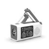 Outdoor Solar Radio, Crank Radio, Outdoor Radio With 1200 MAh Battery, With AM/FM Weather Radio, With LED Torch/SOS Alarm