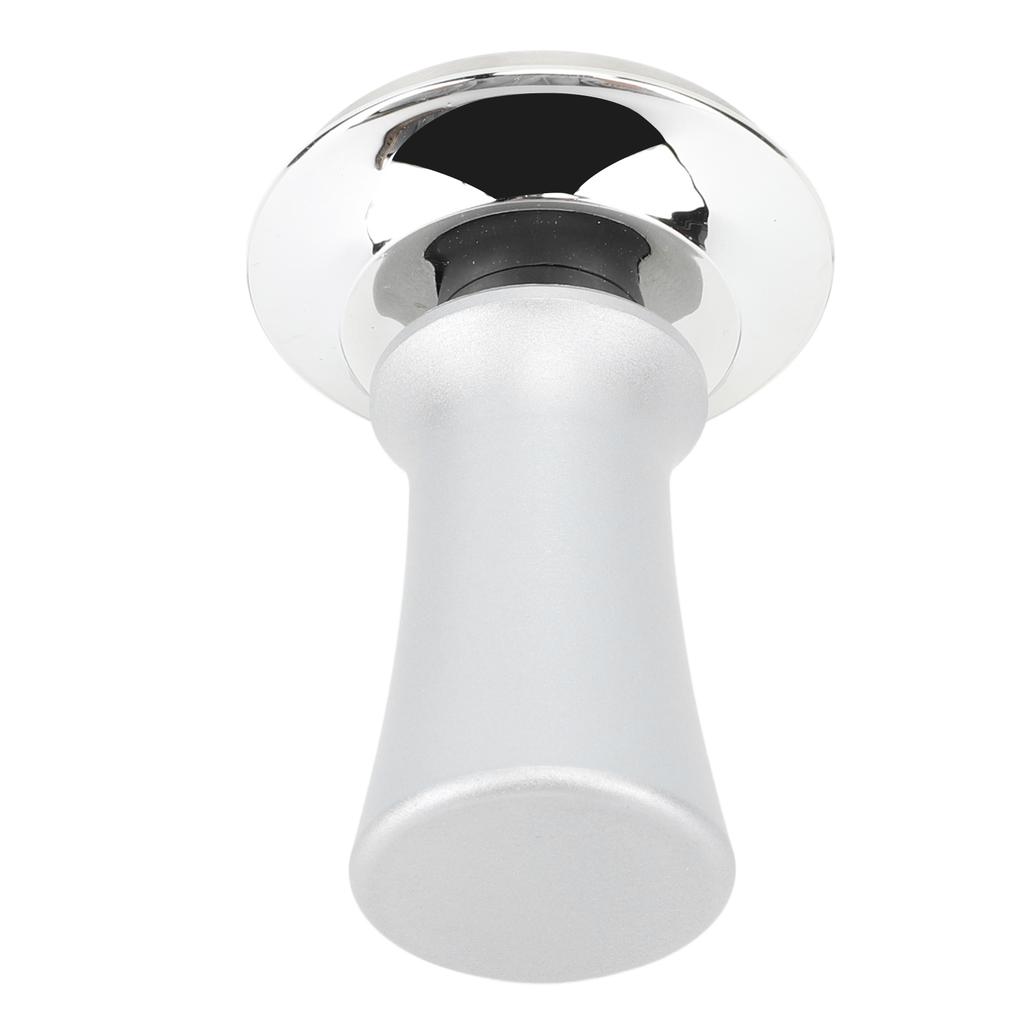 51mm Stainless Steel Coffee Tamper Flat Base Coffee Fine Powder Tamper with Balanced Spring Handle