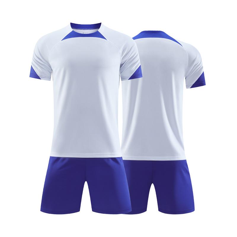 Short-sleeved Football Jersey Set Into The Same Training Jersey for Children, European Size Competition Knitted Jersey Jersey