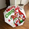 1 Stück Weihnachtsgnome Dekoschild Regenschirm mit Kunststoffgriff, Geeignet für alle Jahreszeiten Haus Reise Outdoor-RegenschirmDD208