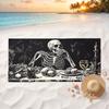 Gothic Soft and comfortable beach towel perfect for vacations and poolside use an ideal gift for summer holidays