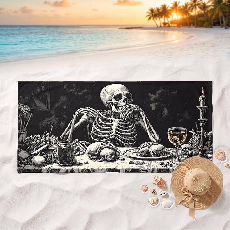 Gothic Soft and comfortable beach towel perfect for vacations and poolside use an ideal gift for summer holidays