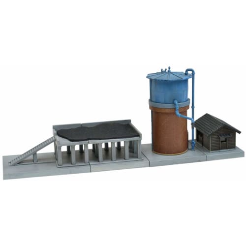 Scenery Collection Scenery Accessories 081-2 Water Tower and Coal Supply Stand A2 Diorama Supplies