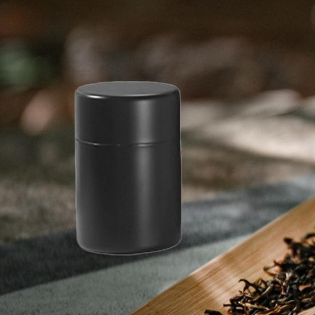 Creative Stainless Steel Tea Box with Double Airtight Lid for Candy, , And Coffee Beans.