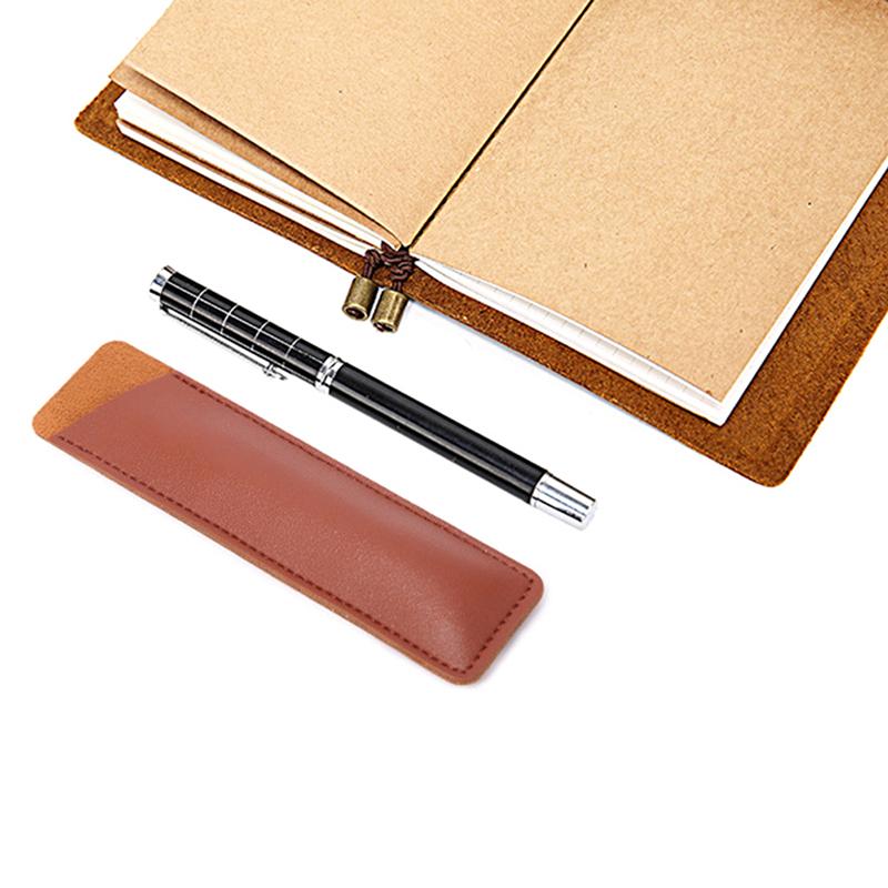Pu Leather Pencil Case School Pen Storage Bag Cute Pen Case Gel Pen Case