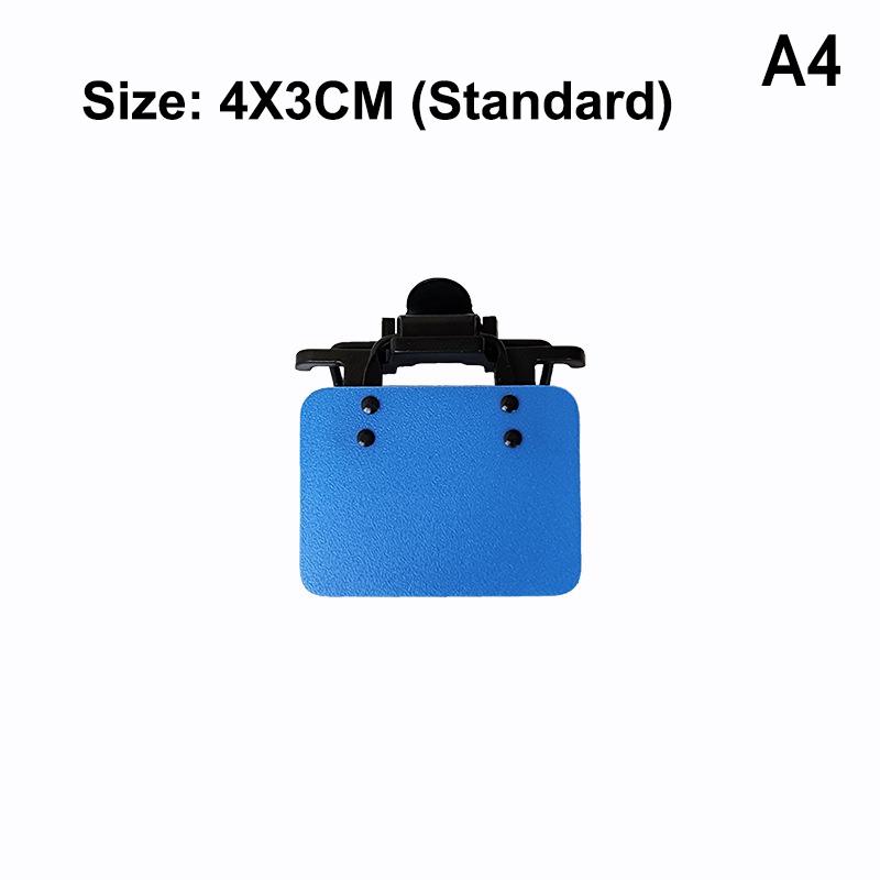 International Standard Shooting Glasses Blinders Occluder Clip Patches Eye Mask Aim Assistance Glasses Patches Enduring