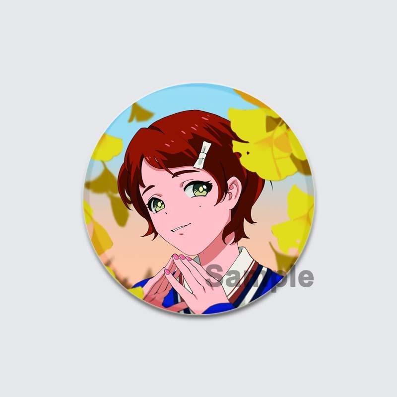 32/44/58mm Anime Wonder Egg Priority Brosche Cartoon Ohto Ai Cosplay Abzeichen Anstecknadel Zubehör für Kleidung Rucksack Dekoration Fan Geschenke