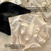 Ladies Spring and Autumn Lace 7A Antibacterial Breathable Non Trace Abdominal High Waist Briefs