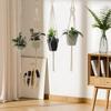 Macrame Plant Hanging Flowerpot Hanging Planter Hanging Baskets Handmade Plant Holder Net Hanger for Wall Decoration