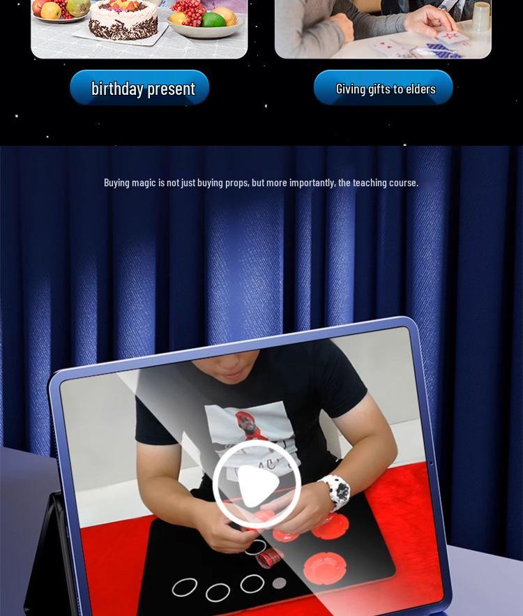 Magic Props Set: Educational Performance Kit for Boys and Girls - Perfect Festival or Birthday Gift