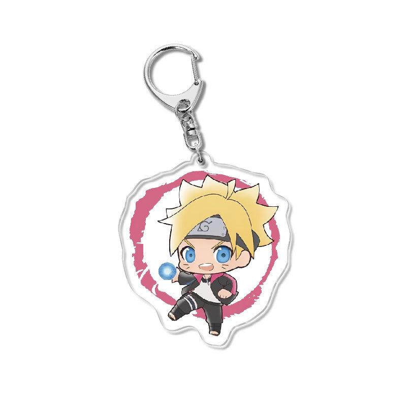 Naruto Haruno Sakura Anime Acrylic Keychain Pendant - Campus Creative Gift