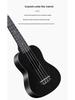 21palcová barevná ukulele pro začátečníky Mini kytara Plastový hudební nástroj