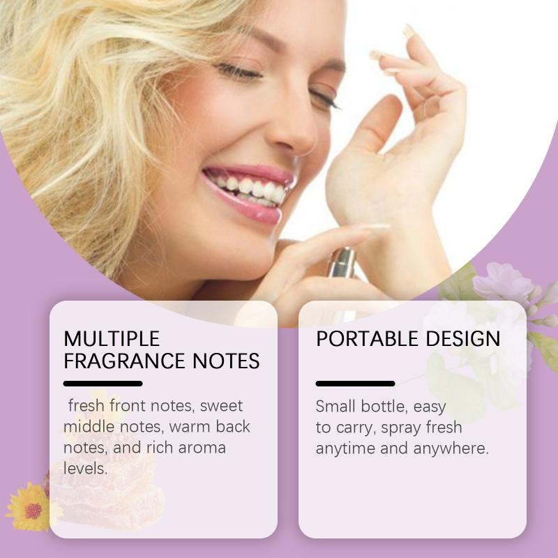Jasmine Fragrance Perfume Spray Plant Floral Scent Keep Fresh Attract Men Feminine Charm Dating  Women Pheromone Perfume