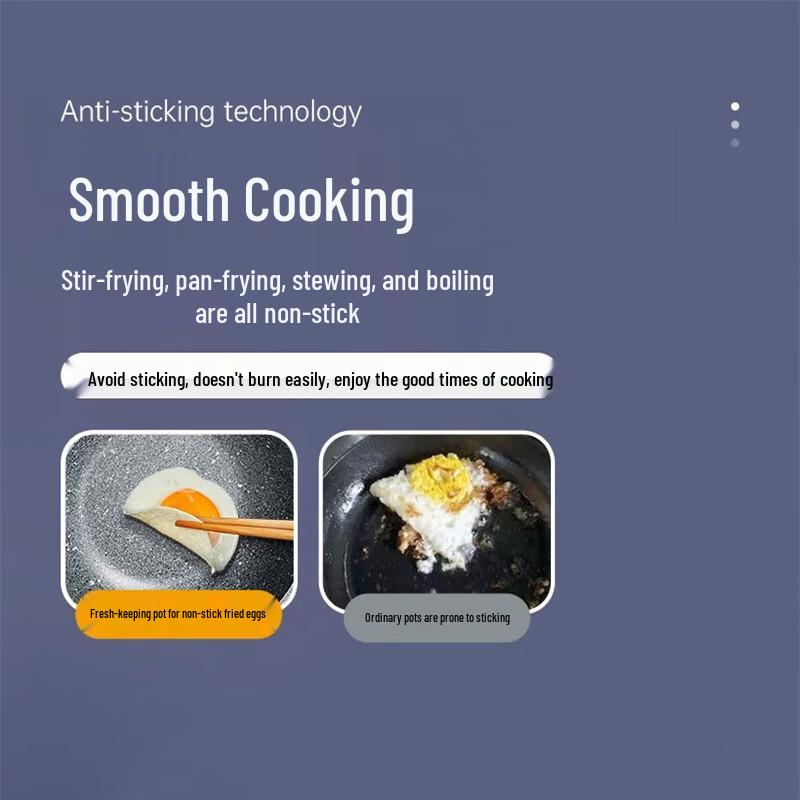 Chuidahuang 32cm Fresh-Lock Micro-Pressure Non-stick Wok