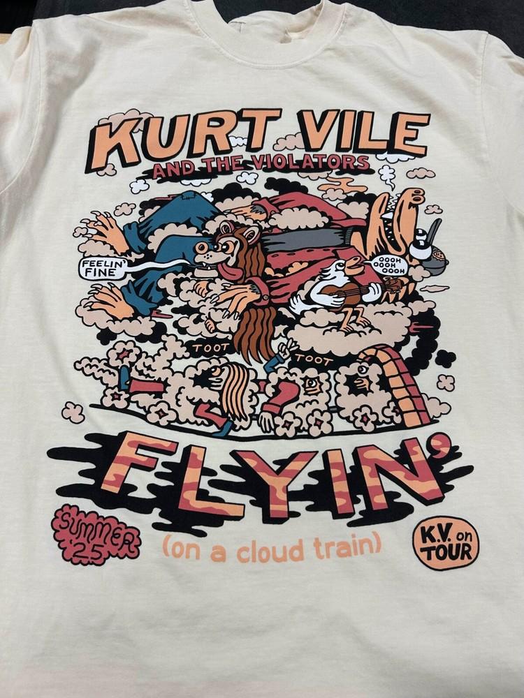 

Hot Kurt Vile Summer Tour Heavy Cotton White All Size T Shirt AG488 Unisex T-Shirt S
