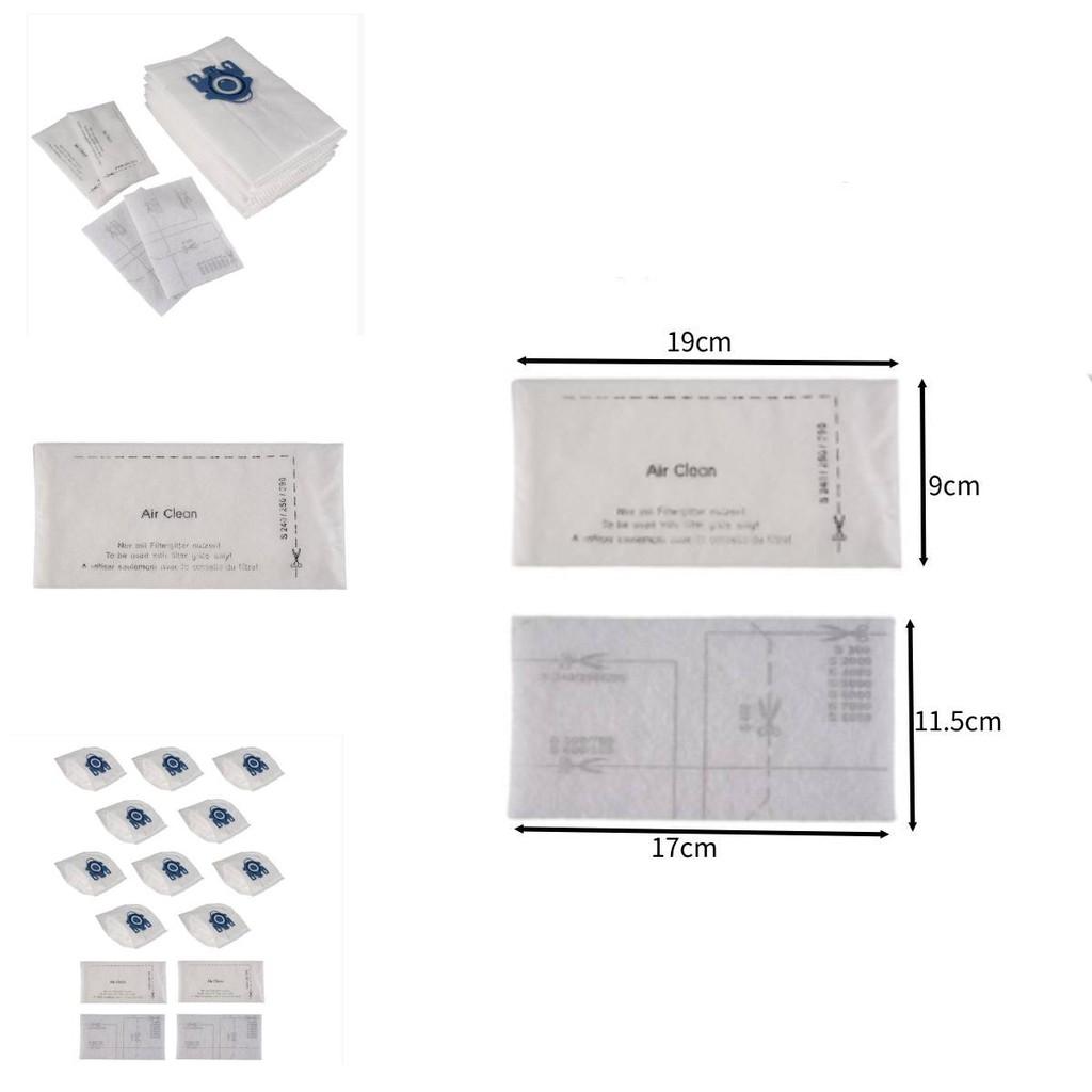 Für Miele Fjm Gn Serie 3D Vlies Staubbeutel Staubsauger Zubehör für die Haushaltsreinigung