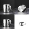 Kids Mini Stainless Steel Cup Durable Onepiece Construction For Daily Use At Home