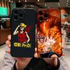 For Samsung Galaxy A55 A54 A25 A36 A17 A26 A35 A33 A34 A14 A37 S8 S9 S20 S21 FE S10 Plus Case Portgas D Ace ONE PIECE Luffy