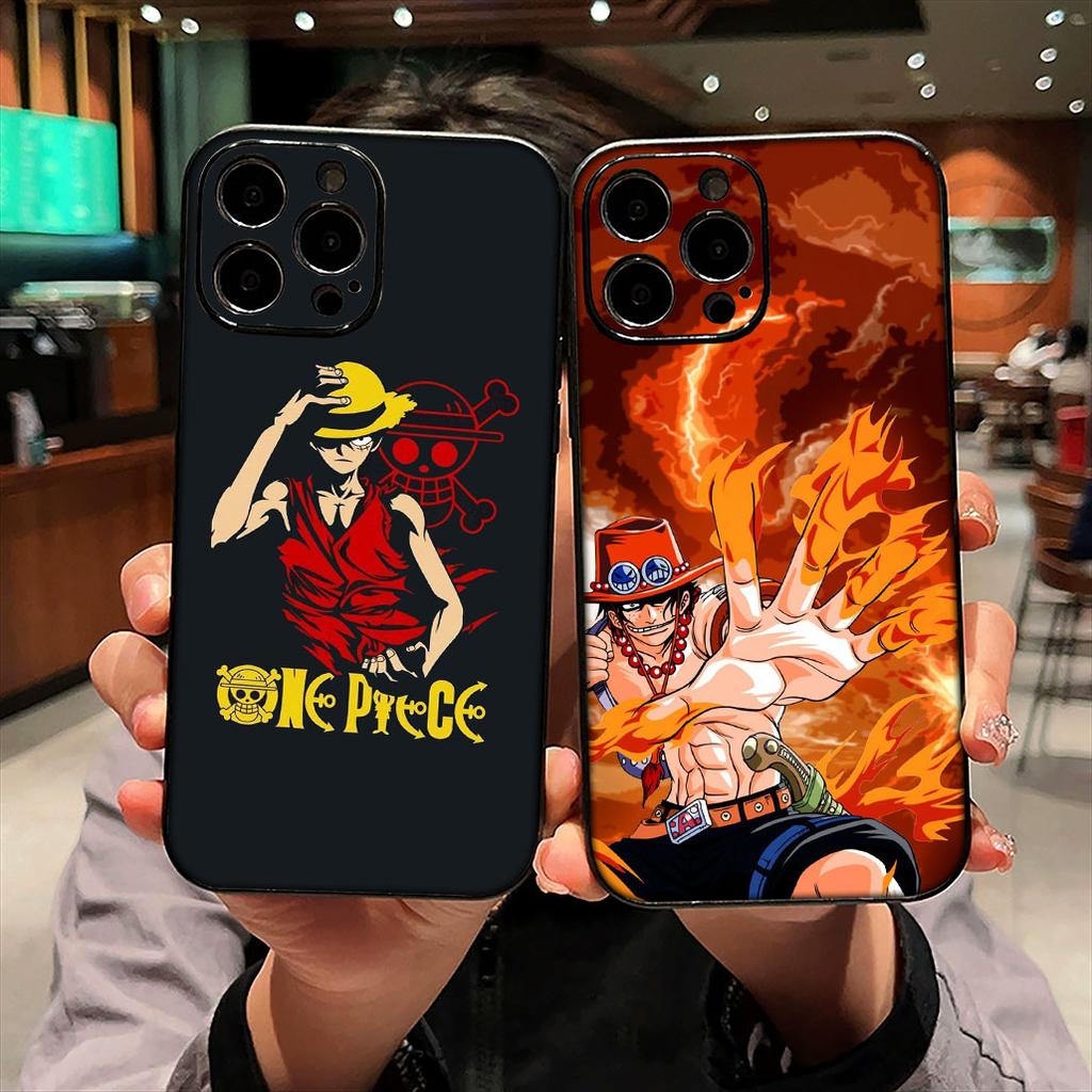 For Samsung Galaxy A55 A54 A25 A36 A17 A26 A35 A33 A34 A14 A37 S8 S9 S20 S21 FE S10 Plus Case Portgas D Ace ONE PIECE Luffy