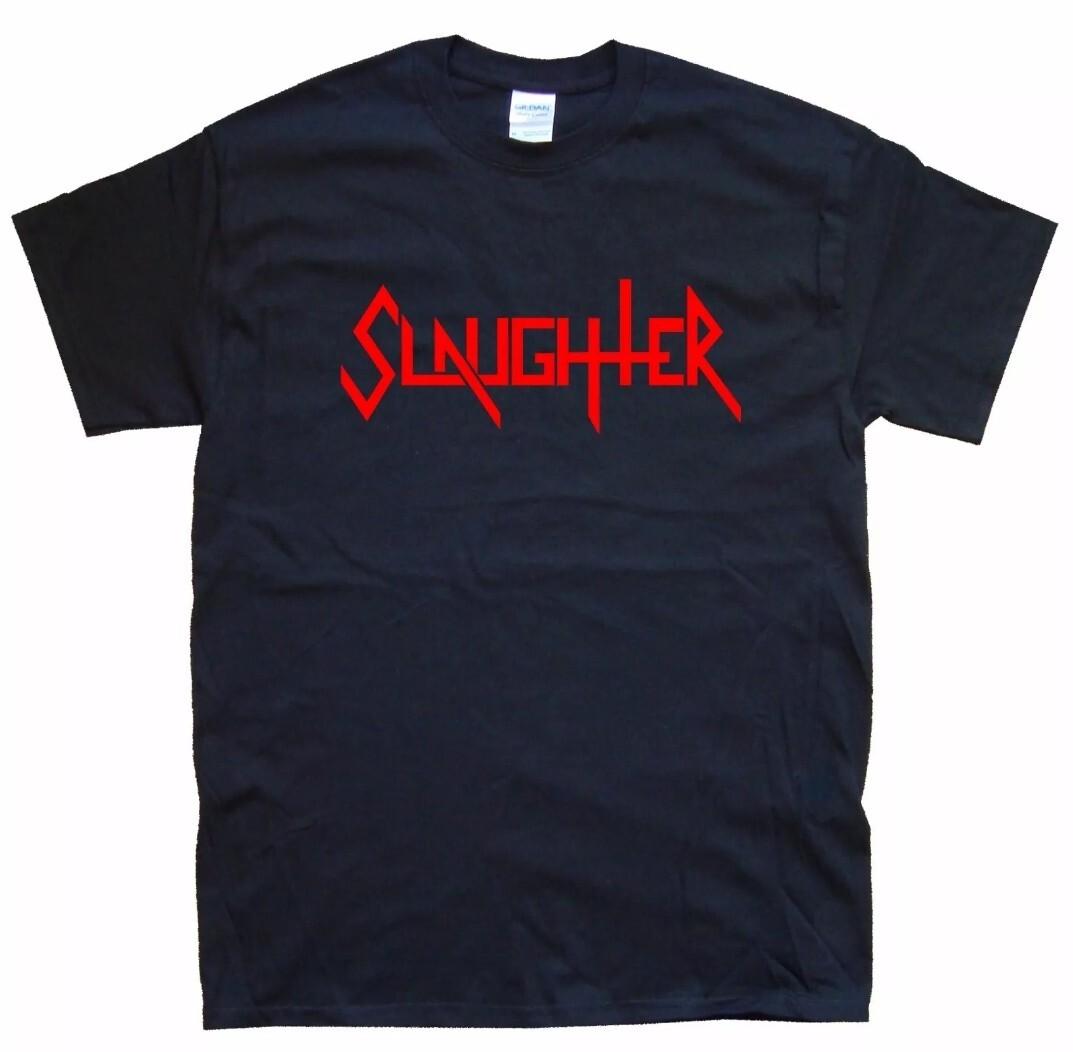 SLAUGHTER new T-SHIRT All sizes colours Black, White L