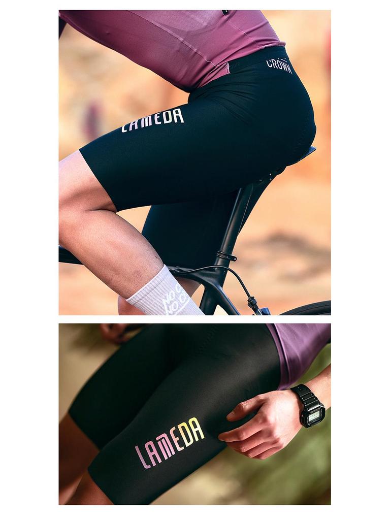 Lameda Men's Breathable Cycling Shorts with Sponge Pad for Mountain Biking