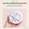 Portable Household Fruit and Vegetable Cleaning Gadget Electric Small Dishwasher Electric Cleaner ABS Texture for Plate
