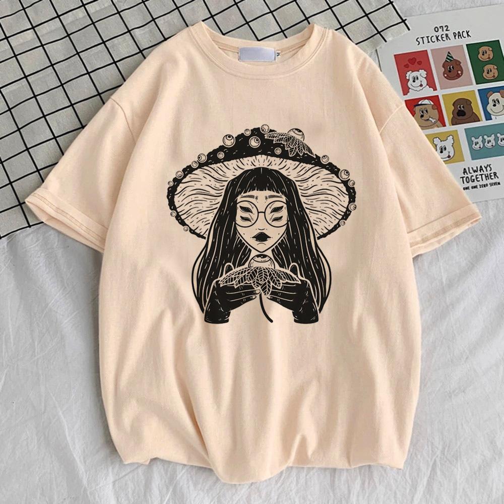 Goblincore tshirt girl korean clothes Digital Y2k 2000s harajuku  Trendy t-shirt Trendy 80s 2000s anime graphic University