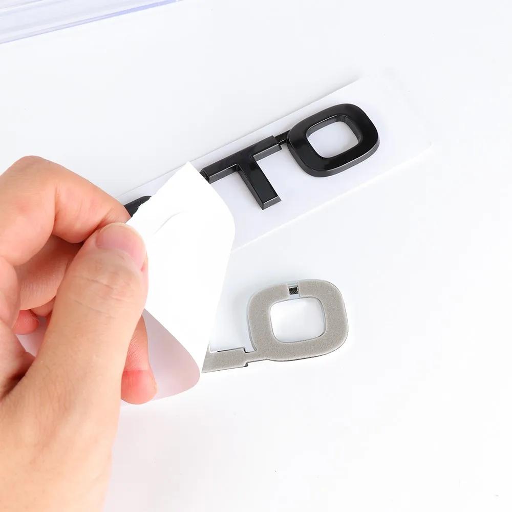 TQCX7 3D ABS SORENTO CERATO Letter Badge Car Tail Emblem Trunk Decoration Sticker for Kia Sportage Rio Soul Optima Ceed Forte Picanto