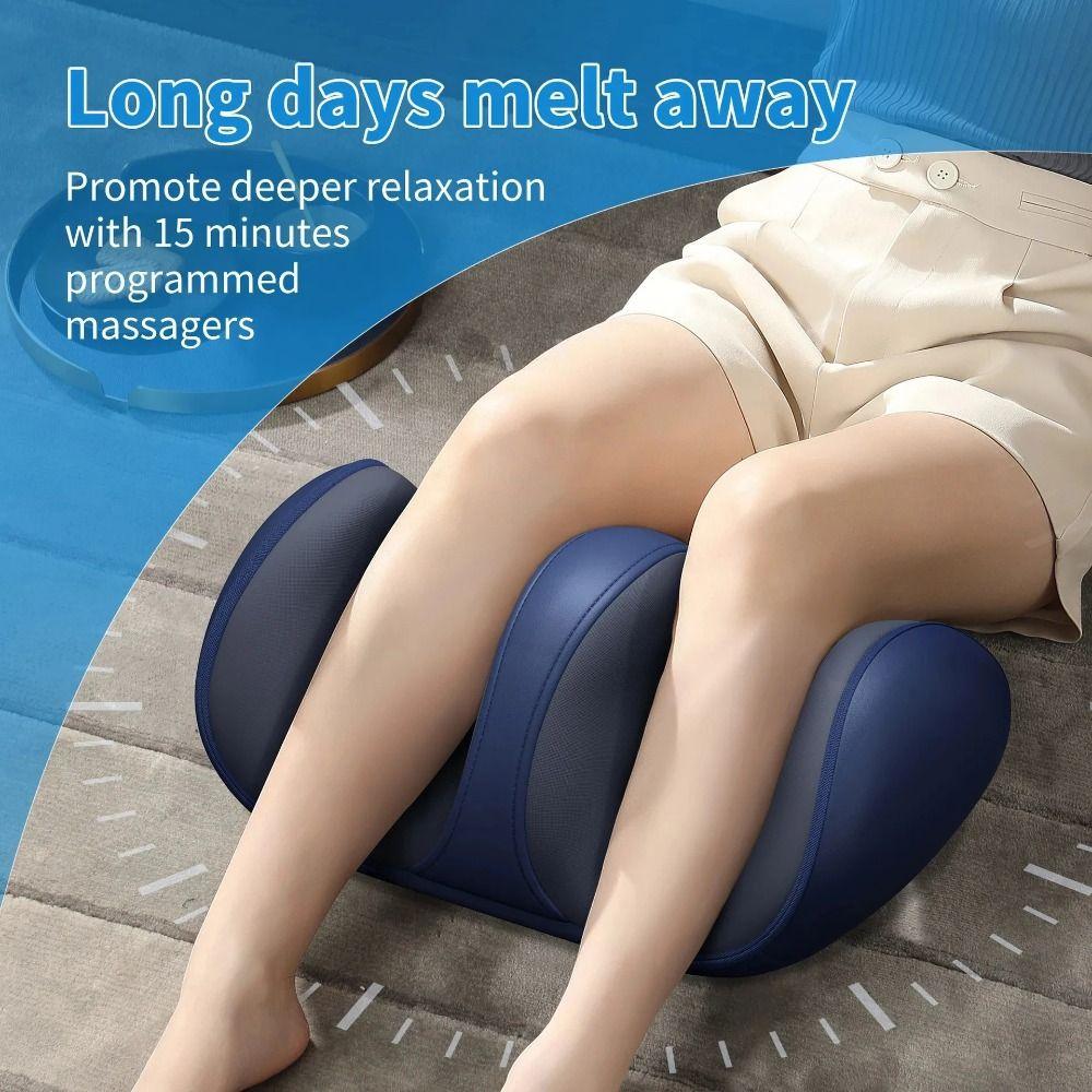 Adjustable Intensity Electric Foot Massager Portable Kneading Massager  Home Use