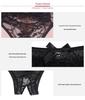 Plus Size Sexy Lace Open Crotch Breathable Temptation Triangle Panties for Women - New Style 5178