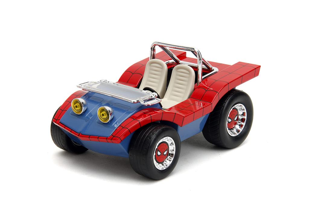 Miniautíčko MARVEL BUGGY 124 SPIDER-MAN a Spider-Man