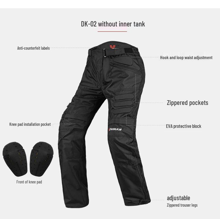 Duhan All-Season Motorcycle Riding Suit: Windproof, Waterproof, and Warm Off-road Racing Gear.