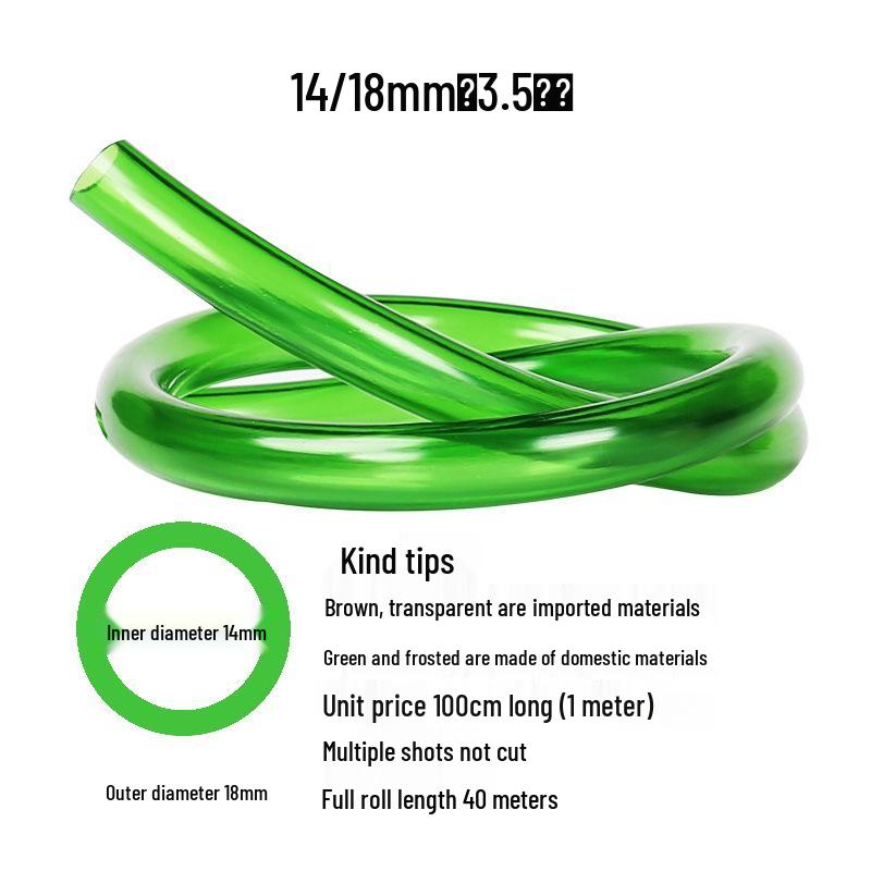 Aquarium Silicone Water Pump Hose with Filter - Inlet/Outlet for Water Change & Discharge