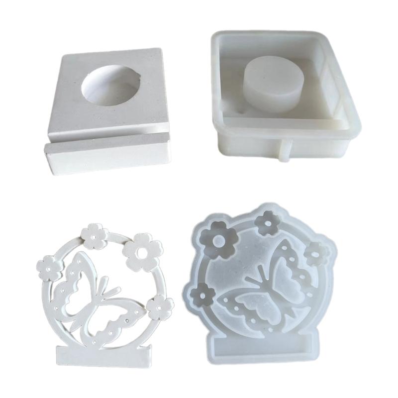 Practical Silicone Mold Butterfly Accessories Mould Unique Epoxy Resin Moulds Jewelry Making Tool for DIY Enthusiasts