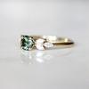 Fashion White &Green Crystal Rings For Women Party Ring Gifts For Valentine 'S Day Jewelry