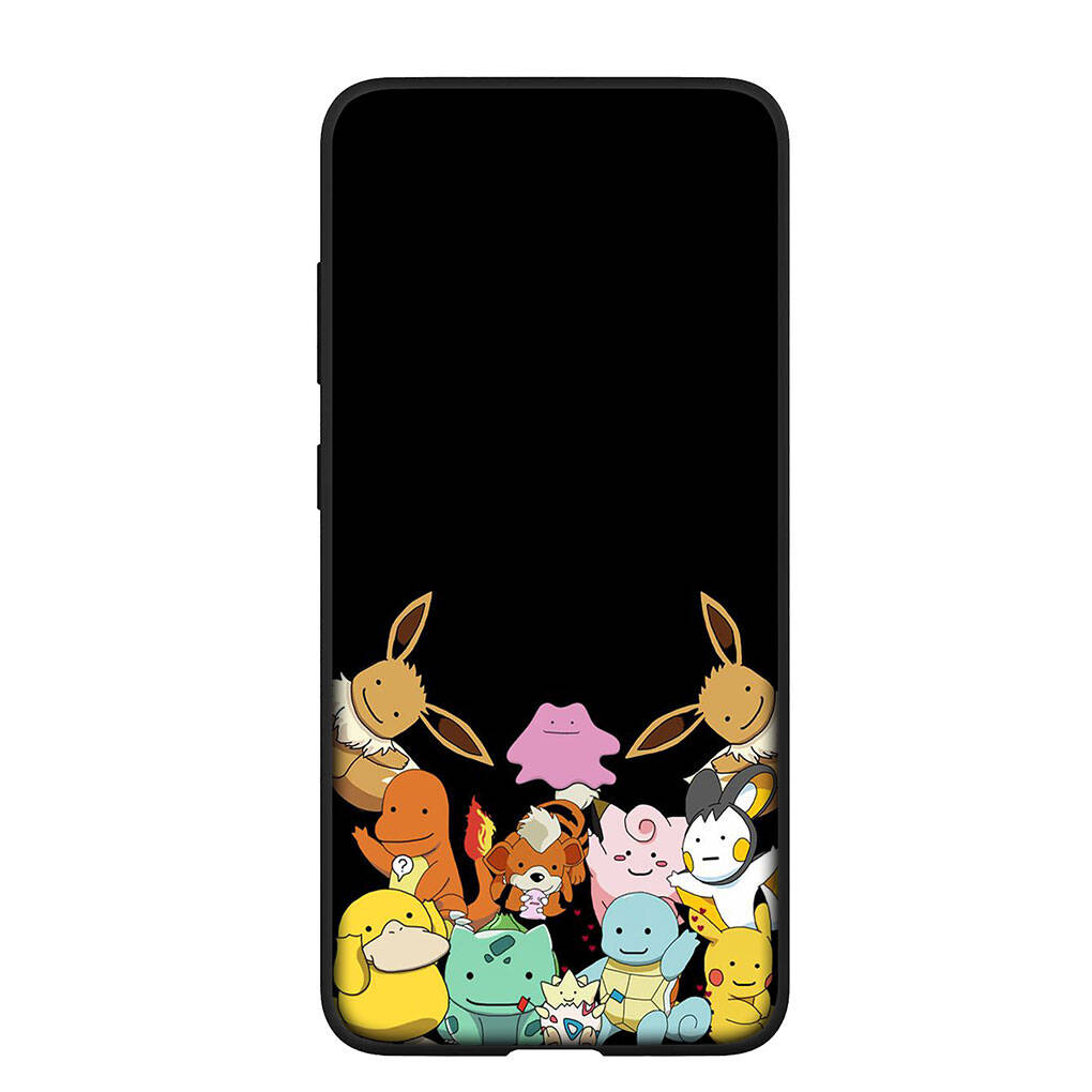 Telefoonhoesje voor Samsung Galaxy S25 S23 S22 S24 Ultra FE Plus A05 A06 A15 A16 A36 A37 A35 A52 A54 A55 A56 A57 A25 A53 A17 Eevee Pokemon GO Pikachu Cover