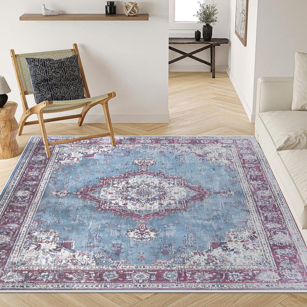 Persian Style Retro Carpet for Living Room 200x300 Luxury Large Area Rugs for Bedroom Decoration Easy clean Anti-slip Lounge Mat