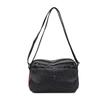 Minimalist Nylon Crossbody Bag With Zipper For Daily Casual Wear