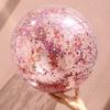 Transparent Glitter Sequin Inflatable Beach Ball - Cross-Border Advertising Balloon