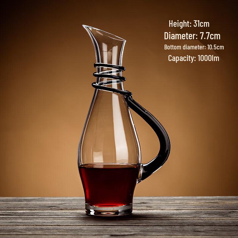 Premium Crystal Glass Wine Decanter Set
