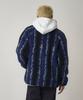 Gramicci Ripple Sherpa Jacket Navy Ripple